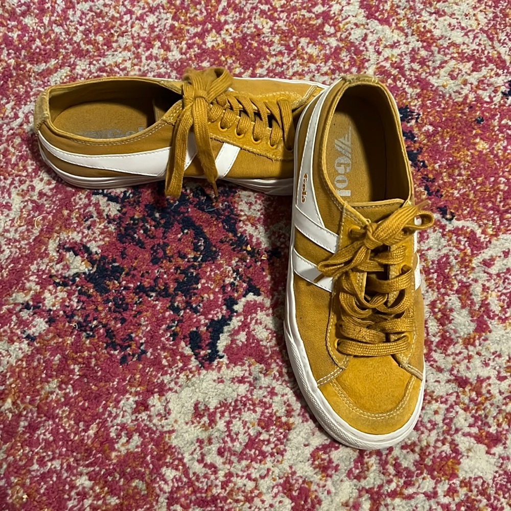 Gola sneakers// mustard color// US 8 (Euro 39)/ GUC